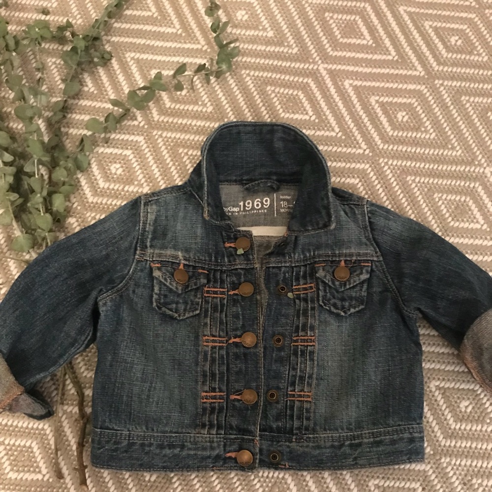 Gap Girls Denim Jean Jacket (18-24M)